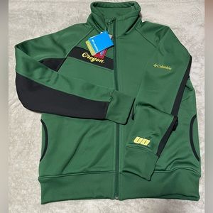 University of Oregon Columbia Track Jacket